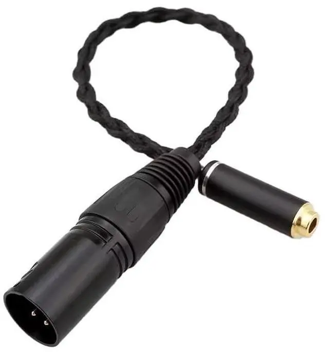 Main image of Tirstrup HiFi 4.4mm Female to 4pin XLR Balanced Male Audio Adapter Cable 4.4 TRRRS to XLR Connector Headphone Audio Adapter Cable 20CM