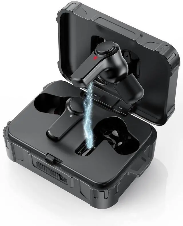 Main image of Qozybuds Electronic Shooting Ear Protection Earbuds, 29dB SNR, 70H Playtime, Bluetooth 6.0 Hearing Protection Earplugs, IPX6 Waterproof, TWS & ENC Earbuds for Shooting, Ranges with 12pcs Ear Buds