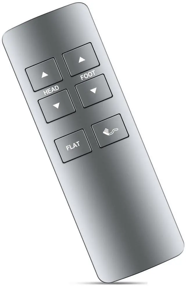 Main image of ZWP RF411 Relacement Remote Control for Beautyrest Advanced Motion Adjustable Bed, for OKIN Refined Serta Motion iSeries Essentials III 3, Version 4(IV) and 5(V) JLDK.27.10.05 Adjustable Base Bed