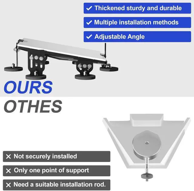 Alt view image 5 of 5 - Starlink Magnetic Roof Mount with 6 Magnets ^^ Heavy Duty 264lbs Suction Power ^^ Adjustable Angle Mount for Starlink Satellite Dish ^^ Universal for Truck, RV, Boat (Starlink Mini)