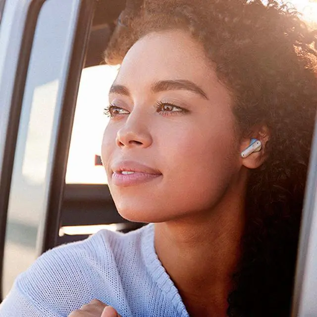 Alt view image 5 of 5 - MIXX StreamBuds Solo 3 True Wireless Earbuds with Mic, Bluetooth 5.1, 18H Playtime, Quick Charge, Touch Controls, Compact Magnetic Charging Case, in-Ear Headphones for iPhone Android Blue