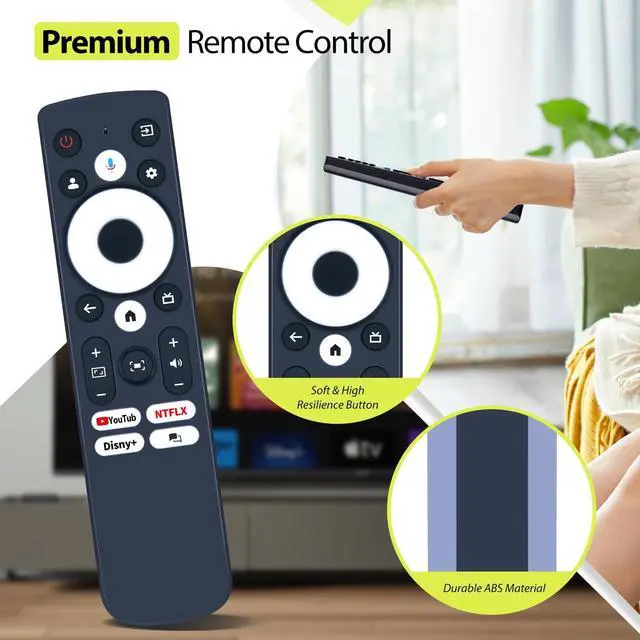 Alt view image 4 of 5 - RYQIF Replacement Remote Control for BenQ RCI079 GP520 Projector