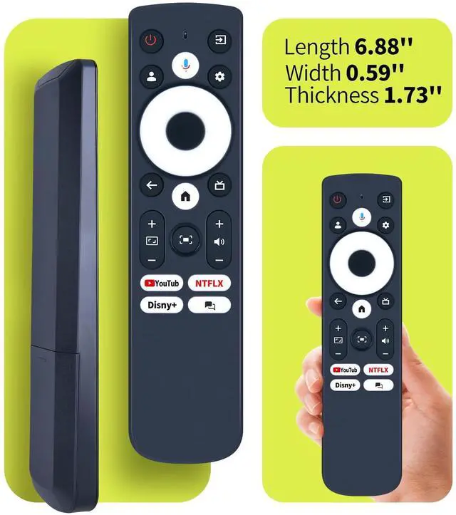 Alt view image 5 of 5 - RYQIF Replacement Remote Control for BenQ RCI079 GP520 Projector
