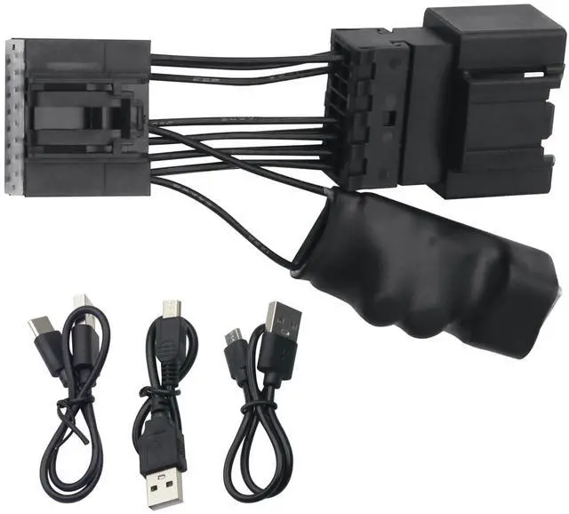 Main image of folosem GPS Dash Cam Power Adapter (16-pin Type A) for Select Ford F150/F250/F350 Explorer Bronco and More Connects to Rearview Mirror