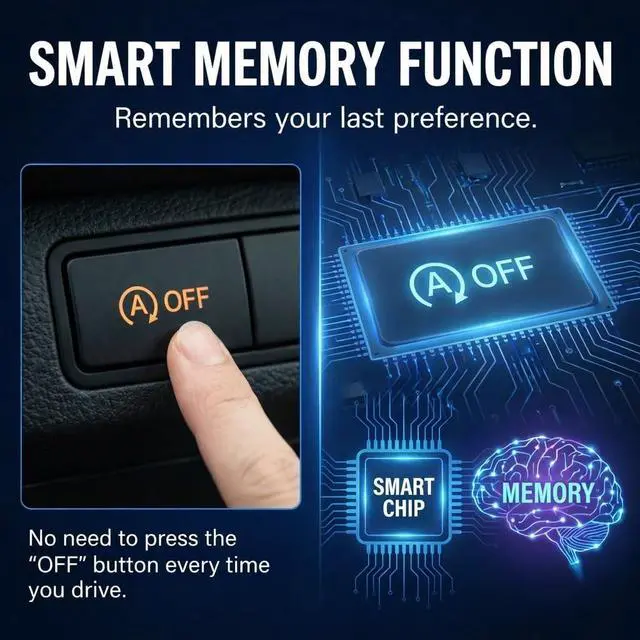 Alt view image 4 of 5 - Auto Start Stop Eliminator for Ford F150 2015-2020, Intelligent Auto Stop Start Memory Cable with Advanced Circuit Chip, Plug and Play Automatic Run Device for Smooth Driving, Black