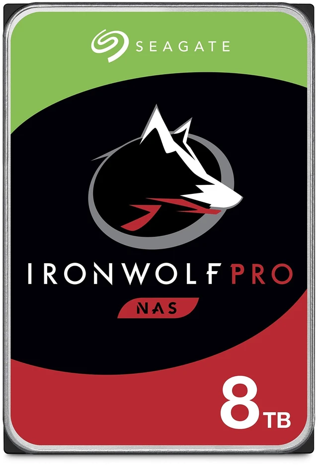 Main image of Seagate IronWolf Pro 8TB NAS Internal Hard Drive HDD 3.5 Inch SATA 6Gb/s 7200 RPM 256MB Cache for RAID Network Attached Storage, Data Recovery Service Frustration Free Packaging (ST8000NEZ01)