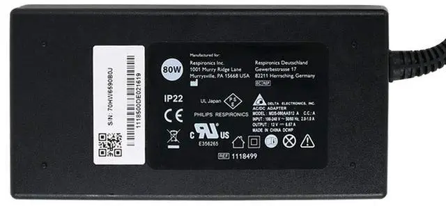 Alt view image 5 of 5 - 80W AC DC Adapter Charger Replacement for Philips Respironics DreamStation Machines 660P 667P 760 760P 767P
