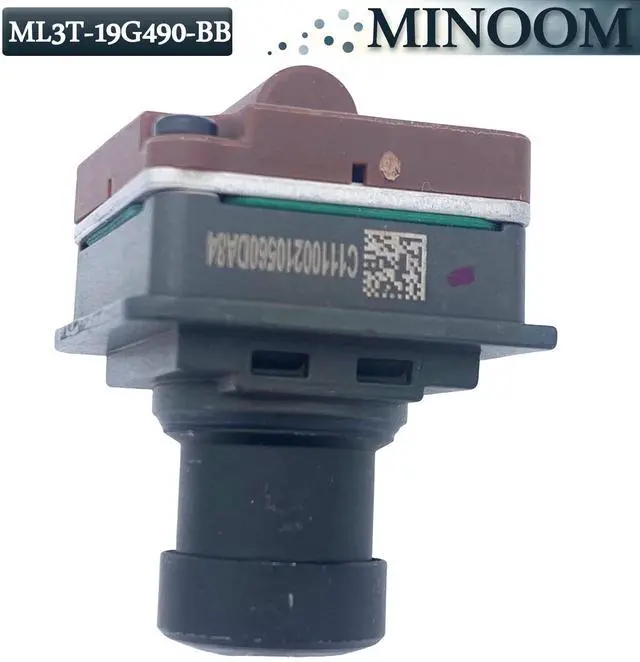 Alt view image 5 of 5 - MINOOM ML3T-19G490-BB Front View Parking Assist Camera Replacement for Ford F-150 360 XLT Platinum 2021 2022 2023 3.5L-V6 5.0L-V8 Part No.#ML3T-19G490-BCML3T19G490BBML3T19G490BC