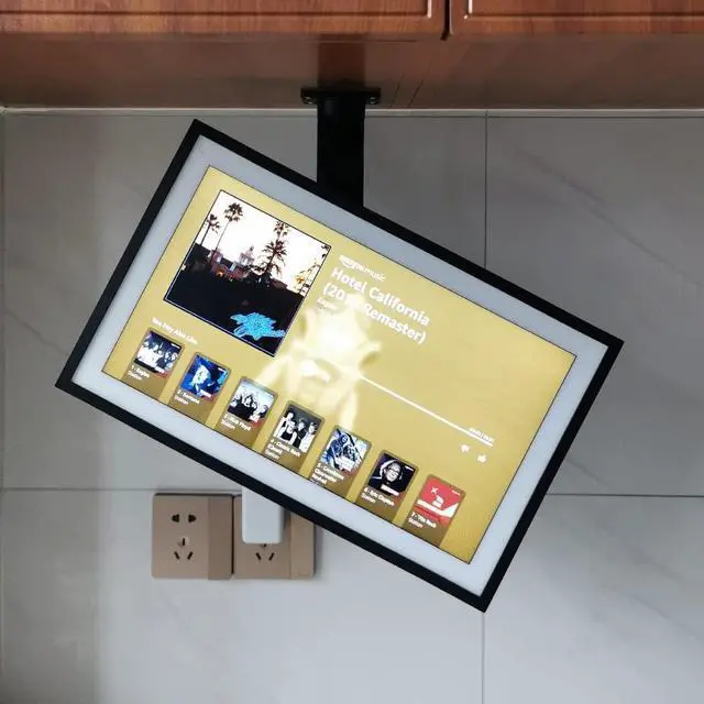 Main image of ATOPKUWAR Under-Cabinet Mount for Ech_ooo Show 15 Black MY026-01
