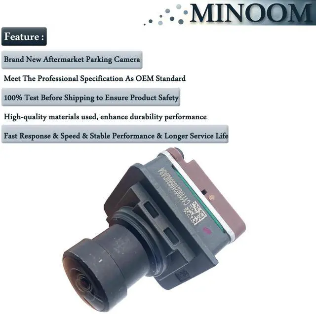 Alt view image 4 of 5 - MINOOM ML3T-19G490-BB Front View Parking Assist Camera Replacement for Ford F-150 360 XLT Platinum 2021 2022 2023 3.5L-V6 5.0L-V8 Part No.#ML3T-19G490-BCML3T19G490BBML3T19G490BC