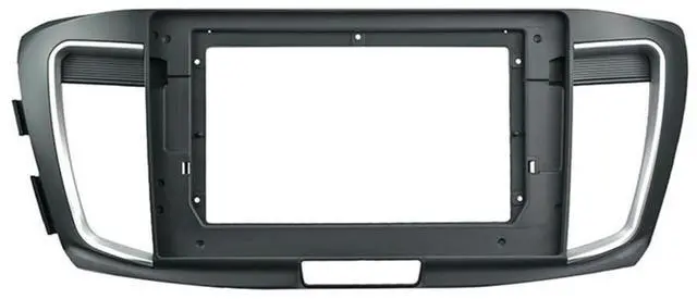 Alt view image 4 of 5 - 9'' Car Radio Stereo Dash Install Kit Fascia Panel Trim fits for Honda Accord 9TH 2014-2017 Installation Aftermarket Stereo Headunit