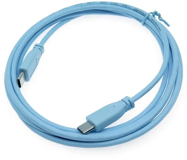 Main image of easyreen USB Type C to Type C Console Cable for Cisco Catalyst 1200/1300 Series Switches CAB-Console-USB-C= 2M