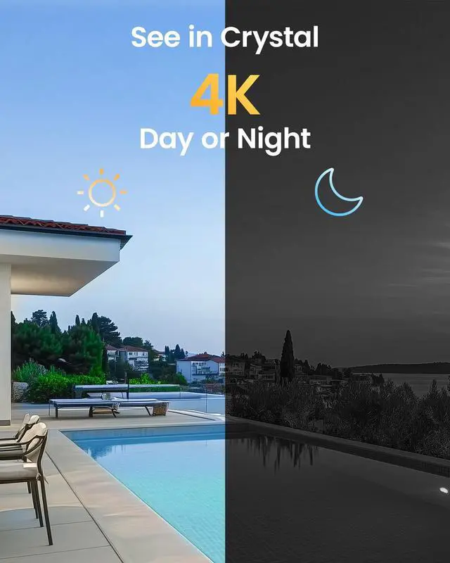 Alt view image 2 of 5 - ZOSI 32CH 4K PoE Security Camera System, 8pcs 8MP Outdoor Metal Cameras with Audio, Person Vehicle Detection, People Counting, Night Vision, 16-Port 32-Channel NVR with 4TB HDD for 24/7 Recording