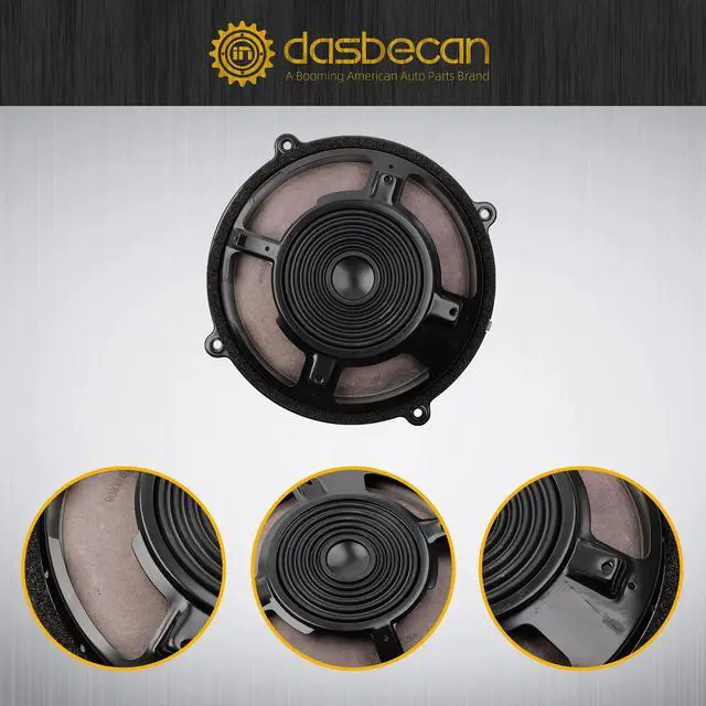 Alt view image 5 of 5 - KD45-66-A60 9'' Front Door Speaker Compatible with Mazda 3, Mazda 6, CX-5, and CX-9 2013-2021 OEM Parts, Easy Installation, Front Door Left or Right KD4566A60