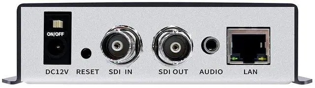 Alt view image 4 of 5 - ISEEVY H.265 H.264 SDI Video Encoder with Loopout Support RTMP RTMPS SRT RTSP UDP HTTP Protocols