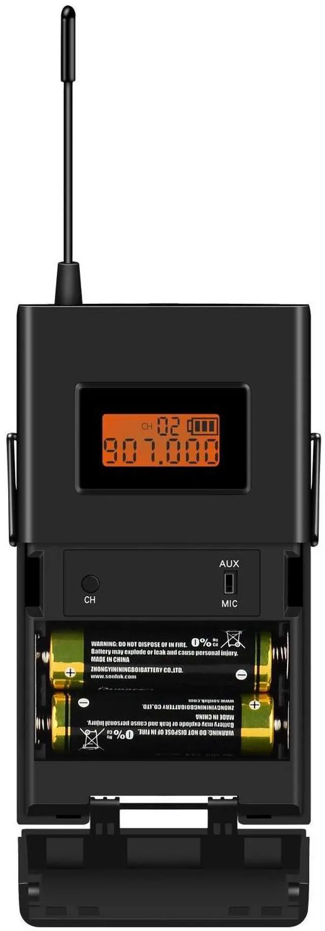 Alt view image 5 of 5 - Anleon MTG100 902mhz-927mhz Tour Guide Wireless System Church System (1 Transmitter and 10 Receivers)