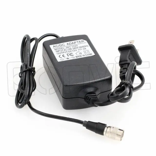 Alt view image 2 of 2 - 12v 2A Power Adapter AC/DC Adaptor Hirose 6pin AVT GIGE Basler Cable