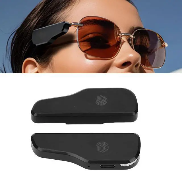 Main image of Yoidesu Wireless Open Ear Audio for Your Glasses, 8 Hour Bluetooth Playtime, Universal for Various Glasses, External Glasses Bluetooth Headphones, Noise Reduction