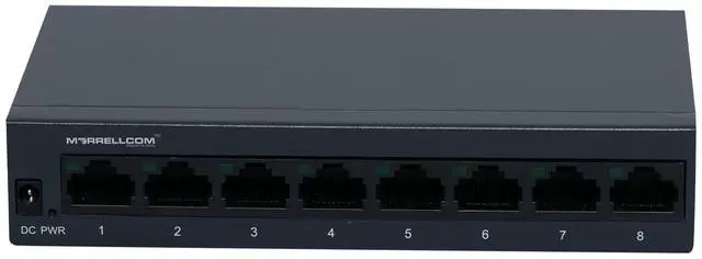 Main image of MORRELLCOM 8 Giga Ethernet Ports Unmanaged Switch
