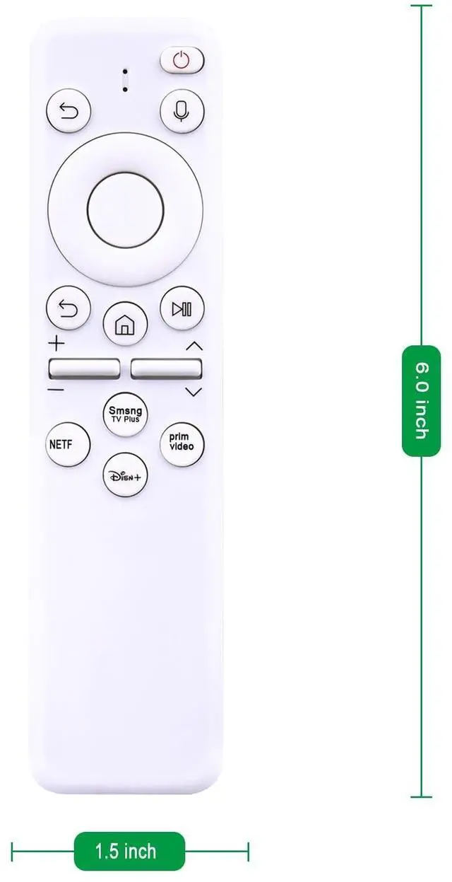 Alt view image 5 of 5 - Voice Replace Remote Control Compatible with Samsung M8 M80C UHD Smart Monitor LS32CM80GUNXZA LS27CM80BUNXZA LS27CM801UNXZA LS32CM801UNXZA LS27CM80GUNXZA LS32CM80PUNXZA LS32CM80BUNXZA LS27CM80PU