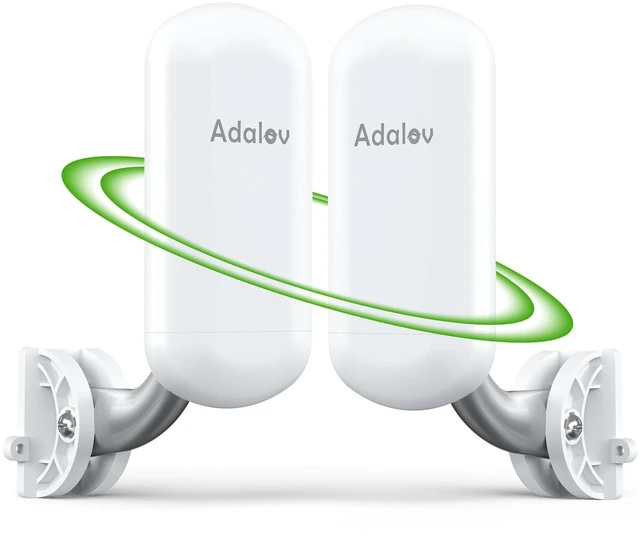 Main image of AdaLov CPE467 1.5KM Outdoor Wireless Ethernet Bridge 5.8GHz PtP