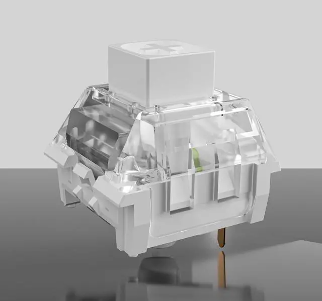 Alt view image 2 of 5 - Kailh Box White Pro Switches for mx Mechanical Keyboard,3-Pin Thick Clicky/Firm Response/Gaming/RGB/Crisp Sound Switches(Box White Pro 108pcs)