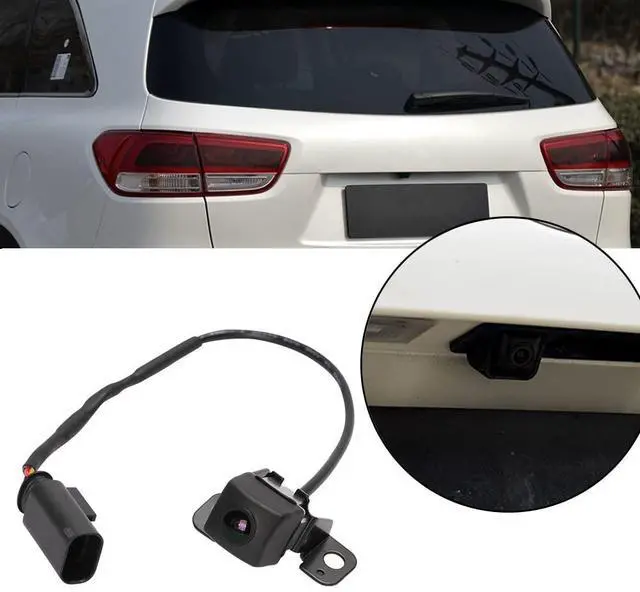 Alt view image 2 of 5 - HUGALL Rear View Park Assist Reverse Camera Backup Back Up Camera Compatible with 2014 2015 14 15 Sorento 95760-2P600 95760-2P600FFF