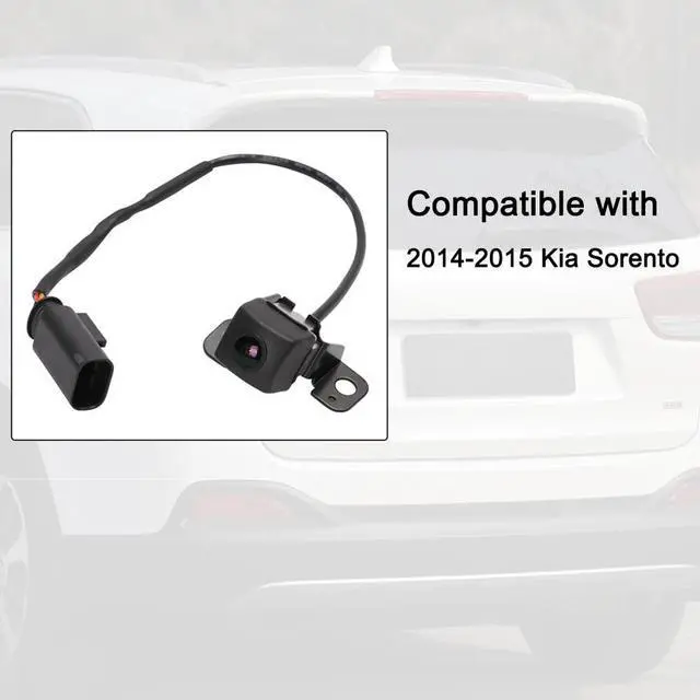 Alt view image 4 of 5 - HUGALL Rear View Park Assist Reverse Camera Backup Back Up Camera Compatible with 2014 2015 14 15 Sorento 95760-2P600 95760-2P600FFF