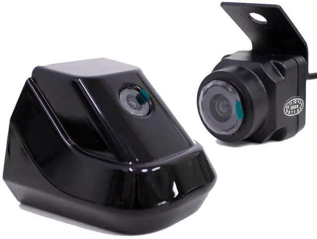 Main image of Exterior Accessories - Rear View Reversing Backup Camera W/Housing + Camera + Cables Harness Kit Compatible with Mercedes Benz G Class W463 Models - Black 3 in 1