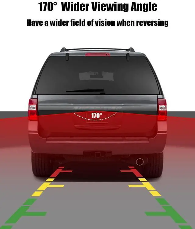 Alt view image 2 of 5 - Rear View Backup Parking Assist Camera Fit for Ford Expedition 2015 2016 2017, Restores Clear Reverse Vision, Direct Replacement FL1Z-19G490-A FL1Z-19G490-B