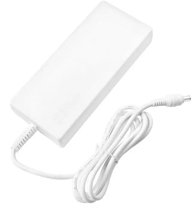 Alt view image 2 of 4 - XTQ ac adaper White 20v 9A 180W AD10760LF Compatible with lg Ultrafine 32U720A Ultrafine 32U720A-B Ultrafine 32U720A-B.AEK led + Black Power Cable