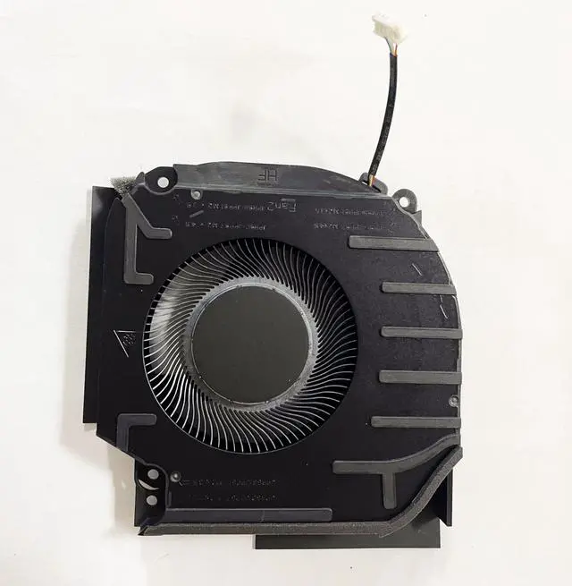 Alt view image 3 of 5 - Fleshy Leaf Replacement CPU+GPU Cooling Fan for HP Victus 9 16-R TPN-C169 Laptop N44738-001 JPR60 JPP67 JPR68 JPP61 MG75091V1-C190-S9A MG75091V1-C180-S9A DC12V 9.60W