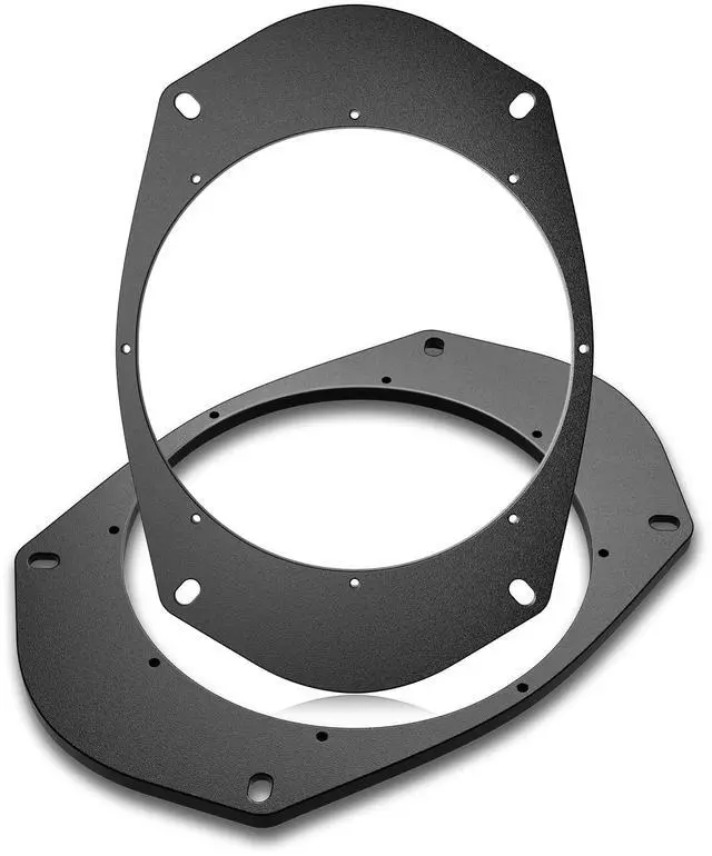 Main image of NuIth 6X9 to 6.5 Inch Rear Door Speaker Spacer Ring Adapter for Select 1994-2005 GMC/Buick/Chevrolet/Cadillac, 6.5" Aftermarket Speaker Mounting Brackets Converter, 1 Pair