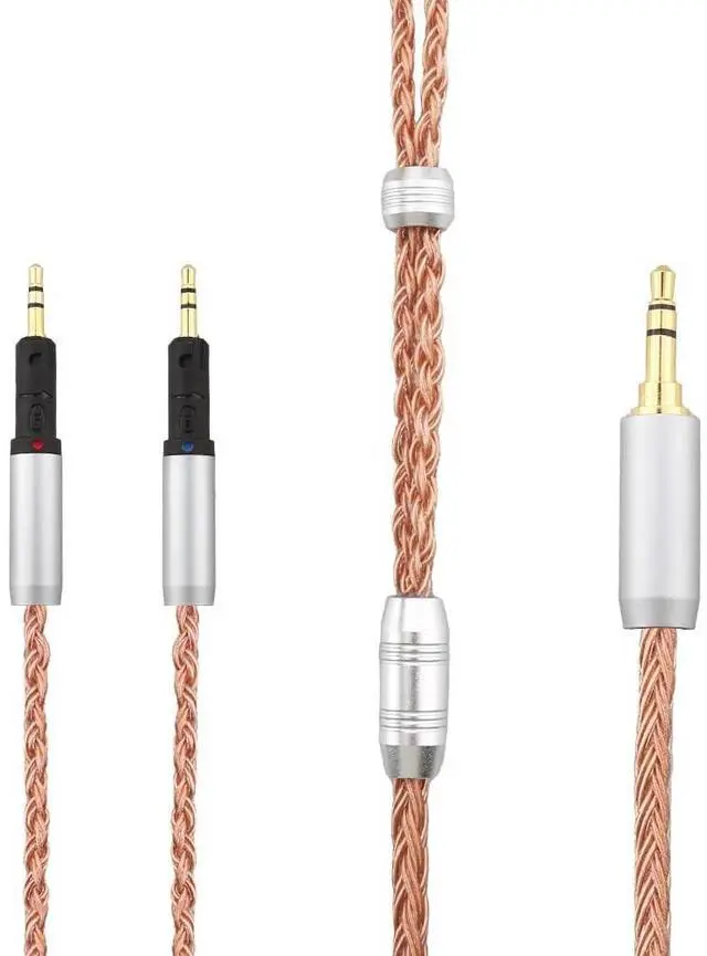Main image of Tirstrup 16 Core 7N OCC Sliver Plated Upgraded Replacement Cable for ATH-R70X R70X R70XA (3.5mmR70X16C)