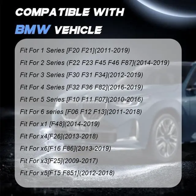 Alt view image 5 of 5 - FUZIDDN HD 1280x720p Trunk Handle Rear View Camera Replacement for BMW F Series 3/4/5 X3 X4 F30 F32 F10 F11 F25 ^^ IP67 Waterproof Reverse Backup Camera ^^ OEM Fit, Night Vision, Easy Installation
