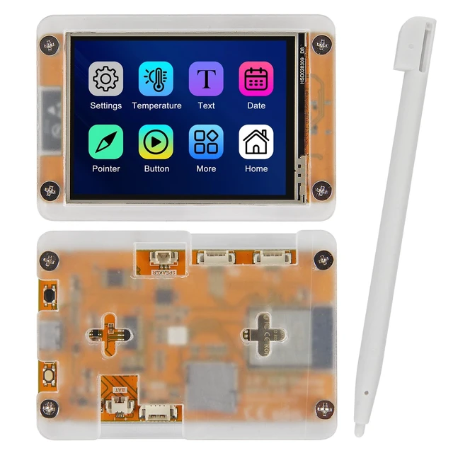Alt view image 2 of 5 - ESP32 Touchscreen 2.8inch TFT LCD Display ESP-WROOM-32 ILI9341 Resistive Touch Module ESP32-2432S028R Bluetooth WiFi Dual Core Development Board 240 * 320 for Arduino (4pcs with Acrylic Case)
