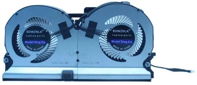Alt view image 2 of 5 - New Laptop Cooling Fan for HP P13968-001 FQWU FQWK 6033B0145401 DFSCJ12C25LF11 AUJHTX2YGJY02B DC12V 1.5A