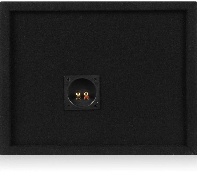 Alt view image 4 of 4 - Single 12" Vented MDF Subwoofer Enclosure (Belva 1SV12B)