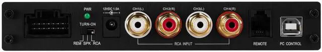 Alt view image 4 of 5 - Dayton Audio DSP-408 4 Input 8 Output DSP Digital Signal Processor with Built in EQ Crossovers, Time Alignment, and in-Put/Output Mixing for Home and car Audio