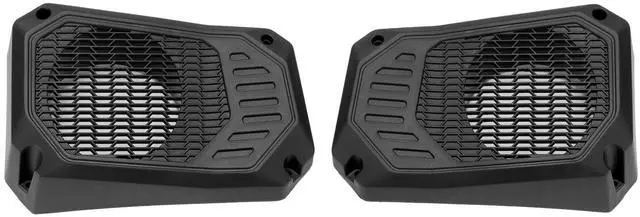 Main image of KEMIMOTO Under Dash Speaker Pods Compatible with Polaris Ranger XP 1000 2018-2024, Ranger 1000/Crew 2020-2024 Under Dashboard Speaker Enclosures Pods Holder Accessories (2PCS, Support 5" Speakers)