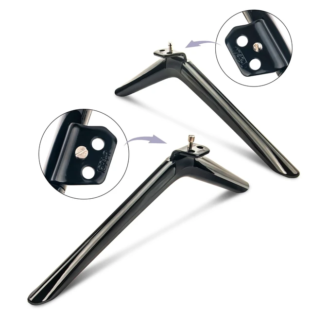 Alt view image 2 of 4 - 75A6G TV Stand Legs Table Top Holder, 75A6H 75U6G Television Legs