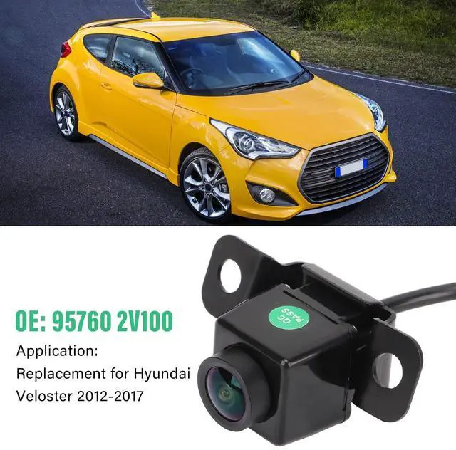 Alt view image 2 of 5 - Rear View Reversing Camera for Hyundai Veloster 2012-2017 with OE 95760-2V100, Clear Image Waterproof Backup Assist, Replacement