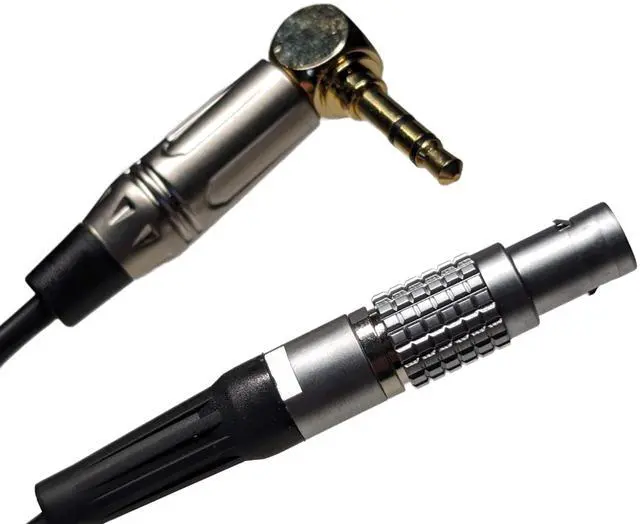 Alt view image 4 of 5 - Milestock Tentacle 3.5mm TRS to LEMO 9-pin Timecode Cable for Red Komodo, V-Raptor, Deity TC-1, 16-Inches