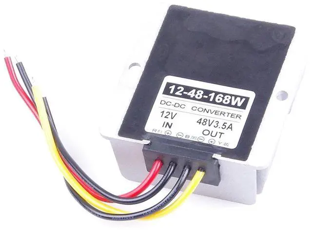 Alt view image 2 of 5 - KNACRO Voltage Converter Regulator DC 12V Step-Up to DC 48V 3.5A 168W Power Boost Waterproof