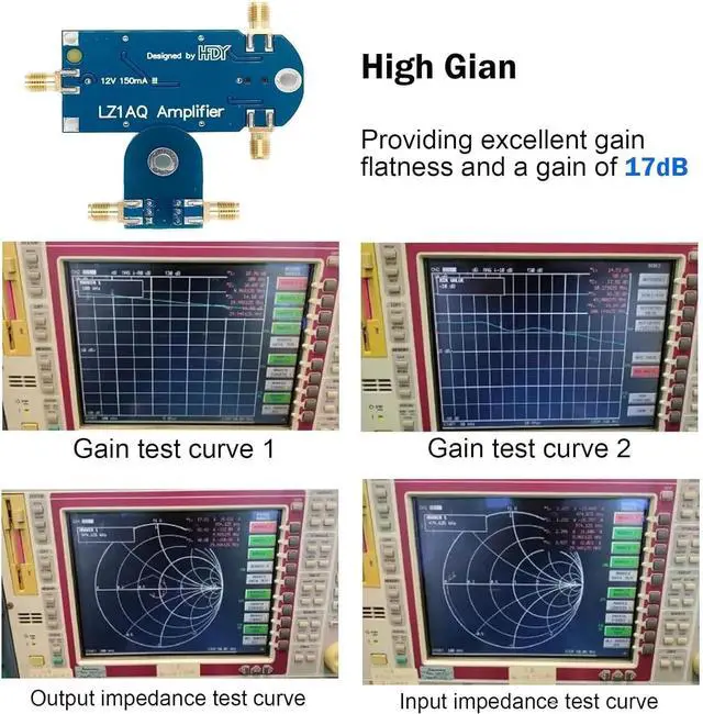 Alt view image 3 of 5 - Portable Active Loop Antenna, GOOZEEZOO HFDY Shortwave Antenna 50KHz-500MHz HF AM FM VHF UHF Magnetic Loop Receiving for Ham Radio (with Improved Amplifier)