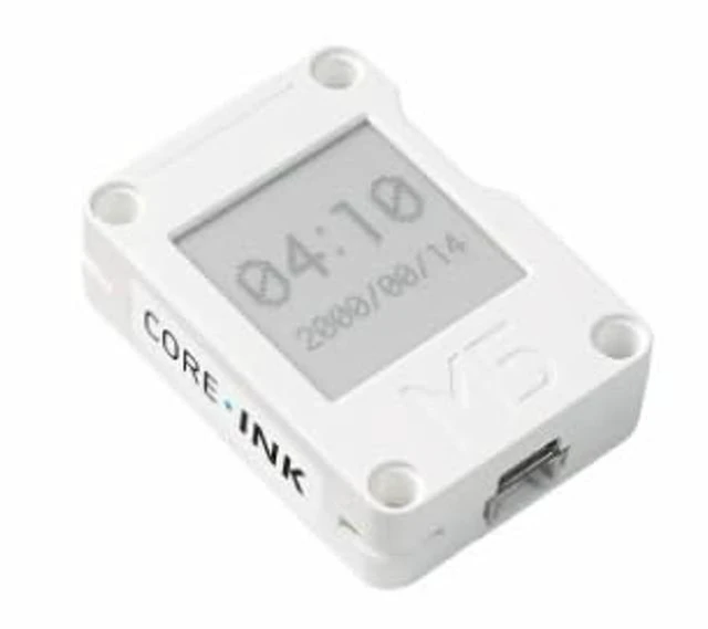 Main image of M5Stack Core Ink ESP32 Development Kit with WiFi, 1.54" E-Ink Display, 520KB RAM, 4MB Flash, 240MHz Dual Core, TypeC Interface