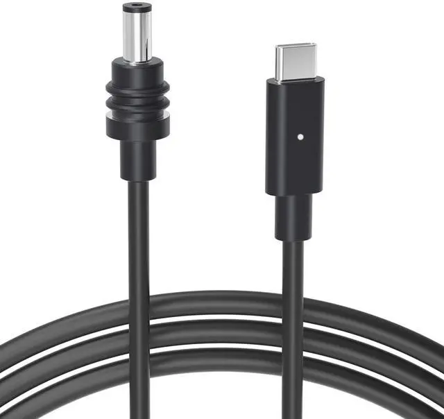 Main image of Steinwhale DC to USB-C Power Cable with LED for Starlink Mini 3M/10FT, Support PD 100W 20V/5A Input, 19AWG Cord & Waterproof Barrel Jack, Compatible with USB-C PD Power Bank Charger Power Supply
