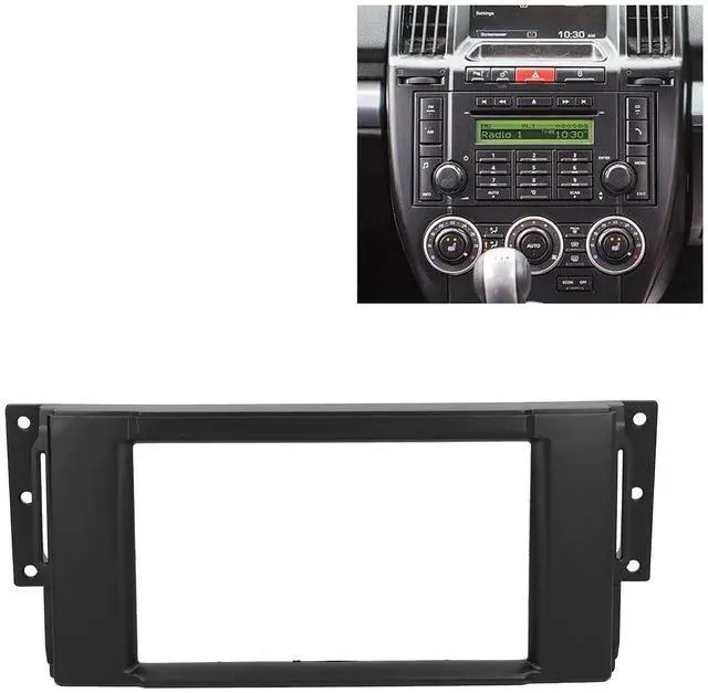Alt view image 4 of 5 - Navigation Kit, Double DIN Installation Stereo Radio Fascia DVD Audio Navigation Panel Frame Kit for 2005-2010