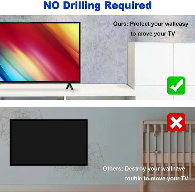 Alt view image 4 of 5 - New 75A53FUA 75A6G TV Base Stand Legs Replaced fit for Hisense 75" 4K UHD Android Smart TV (2021) 75A53FUA 75A6G 75A53FJ 75A53FXVT 75A6H 70A56EGA 75U6G 70E7G 75A62GS
