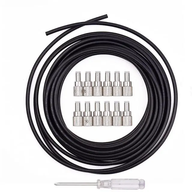 Main image of LINXING Compact Solderless DC Cable Kit DIY Guitar Pedal d Cables Cus Length Inclug 12 Solderless Plugs 5 Meter Cable and Mini Musical Instrument Accessories Set